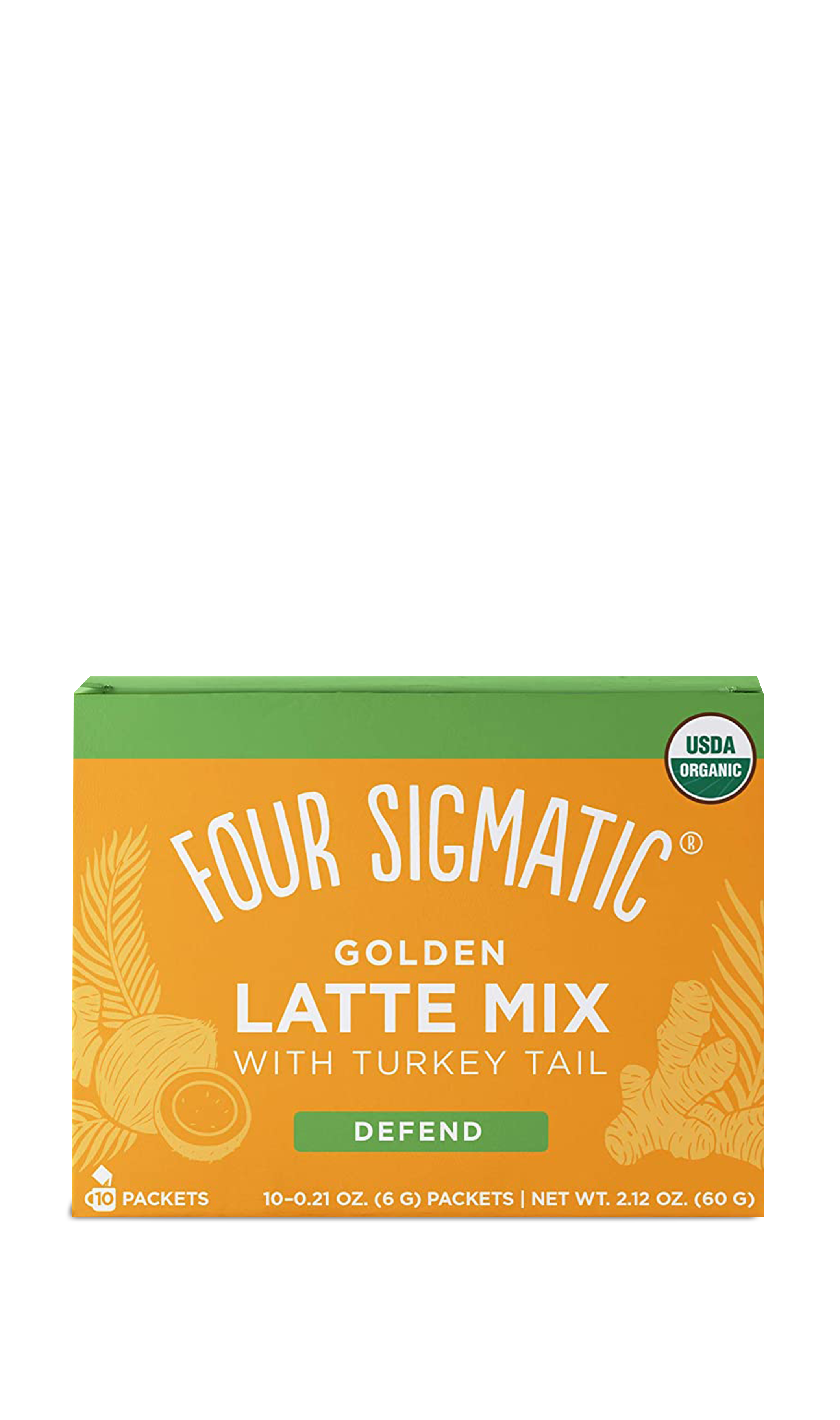 Box Golden Latte with Turkey Tail