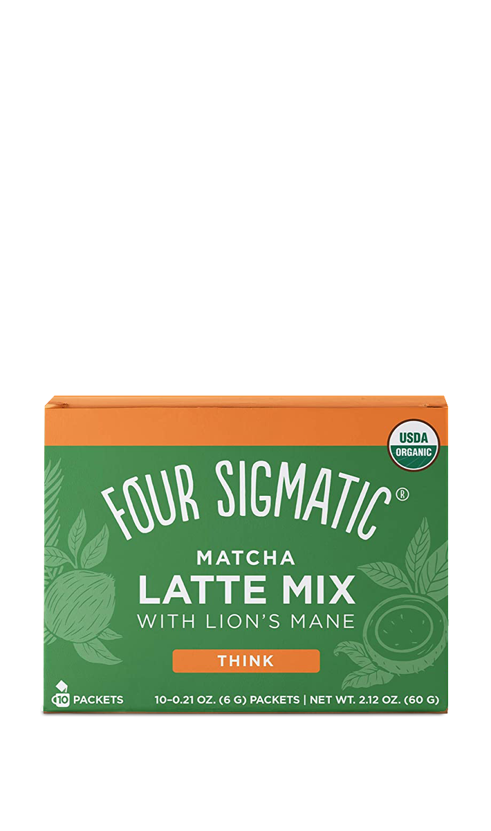Box Matcha Latte with Lion's Mane