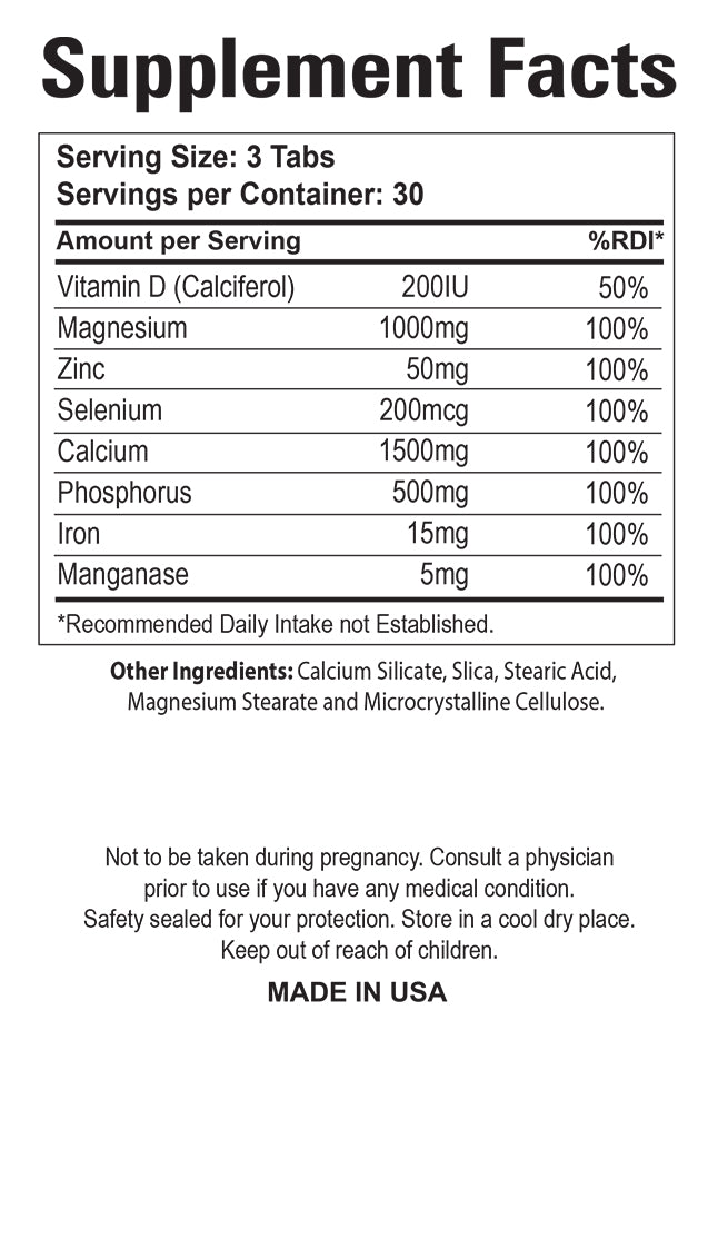 7 Minerals + Vitamin D